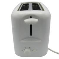 Caravan Kettle And Toaster Set (Low Wattage Kitchen Camping Motorhome Campervan White)