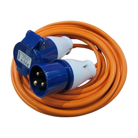 10M - 25M X 1.5MM Mains Hook Up Lead | SecureFix Direct