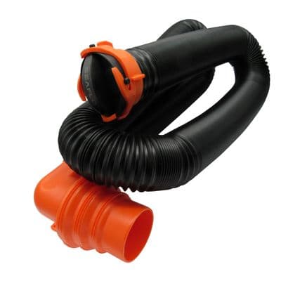 Caravan Motorhome Sewer Drain Hose 20FT (Waste Pipe Septic Sewage RV Grey Water Camper Discharge)