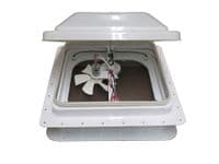 Caravan Sky Light Roof Vent With 12v Fan 10w LED Light RV Motorhome