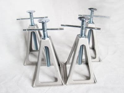Caravan Stabilizer Jack Stand X4 2700KG (Levelling Heavy Duty Aluminium Adjustable Trailer Axle)