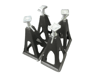 Caravan Stabilizing Jack Stands - Set of 4 (750KG Adjustable Corner Support Plastic)