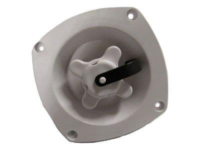 Caravan Water Inlet Socket - White Pressure Regulated Socket Intake Motorhome