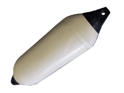 Castro 18CM White Inflatable Fender - Bumper Protection Hull Vessel Buoy
