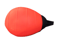 29CM Castro Orange Ribbed Inflatable Buoy | SecureFix Direct