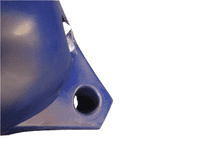 29CM Castro Orange Ribbed Inflatable Buoy | SecureFix Direct