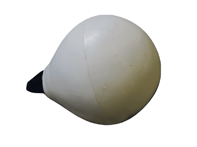 Castro 46CM White Inflatable Buoy - Heavy Duty Reinforced Float Indicator