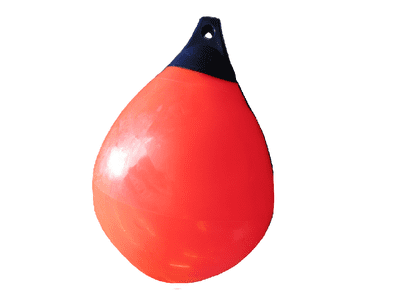 Castro 53CM Orange Inflatable Buoy - Heavy Duty Reinforced Float Indicator
