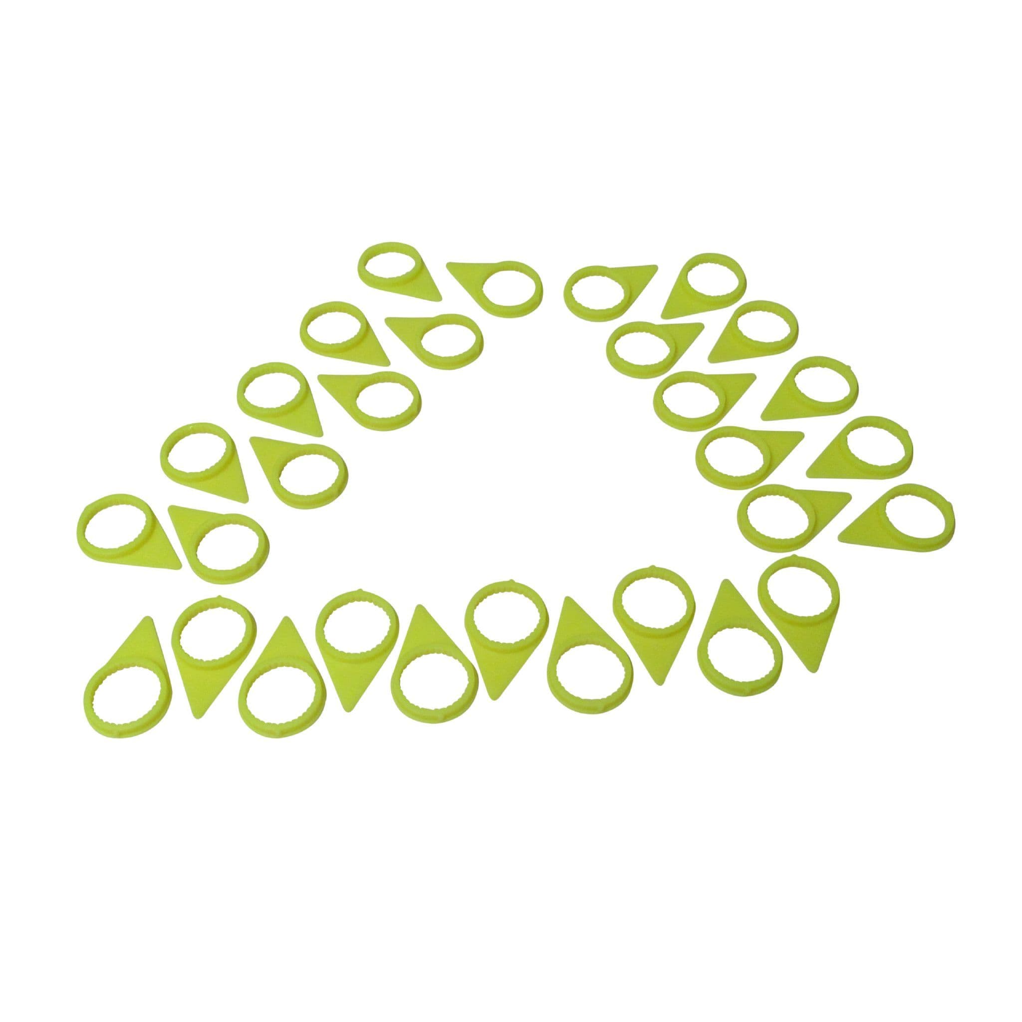 Hi Vis Wheel Nut Indicators x50 SecureFix Direct