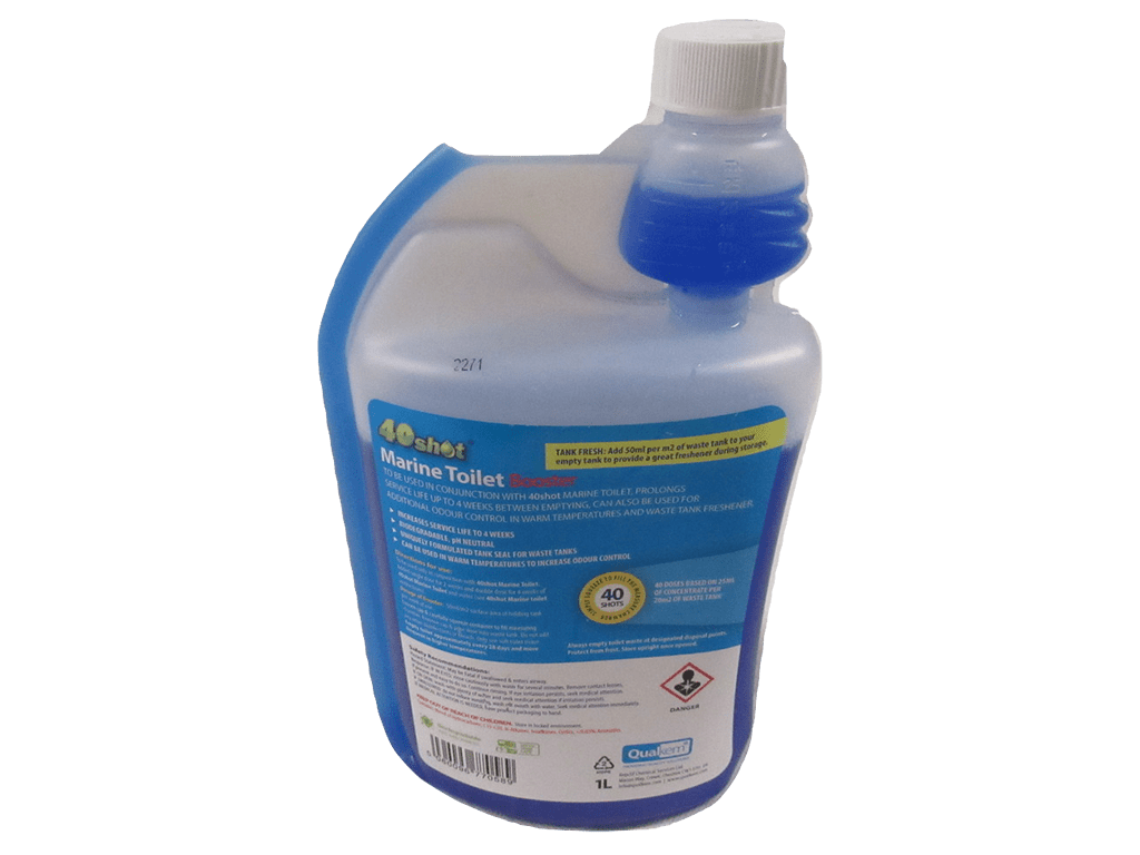 40 Shot Marine Toilet Fluid Booster SecureFix Direct