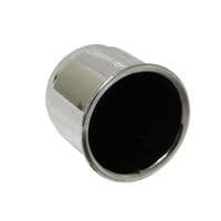 Chrome Plated 50MM Tow Ball Cover | Securefix Direct