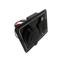 Cigarette Lighter Socket & USB Ports (12V Marine Switch Panel Boat Charging)