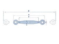 M16 Stainless Steel Closed Rigging Eyes | SecureFix Direct
