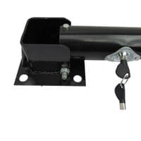 Folding Driveway Security Post | SecureFix Direct
