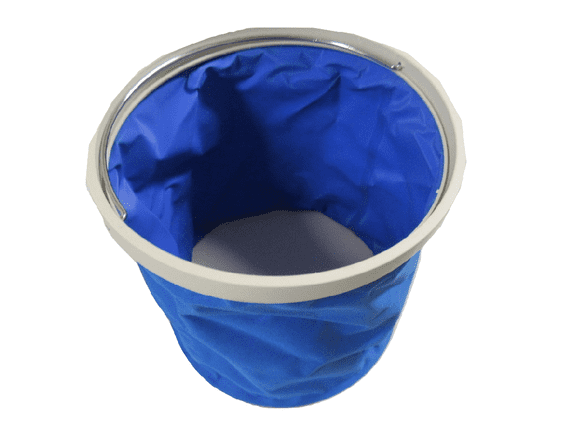 11 Litre Blue Folding Water Bucket | SecureFix Direct