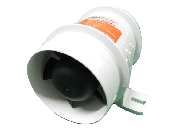 24V 145CFM Compact In Line Blower | SecureFix Direct