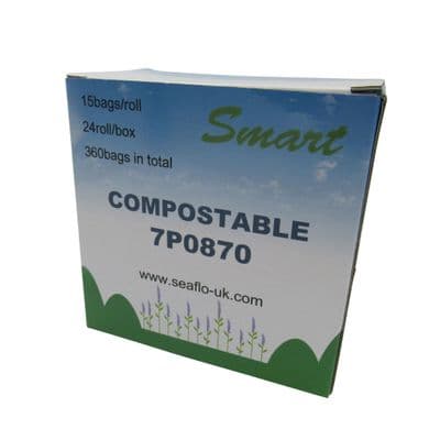 Compostable Dog Puppy Poop Bags X360 (Plant Based Strong Eco Friendly Biodegradable)