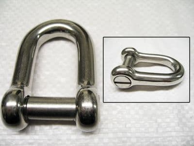 Dee Shackles With Countersunk Flush Pins