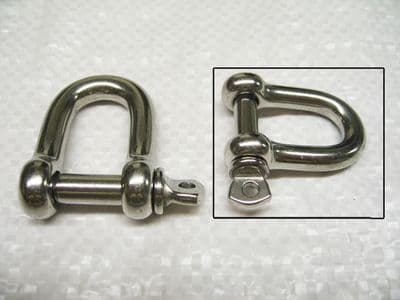 Dee Shackles With Screwed Collar Pins