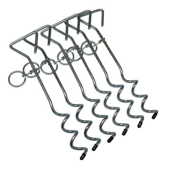 Dog Tie Out Anchor Stakes x6 | SecureFix Direct