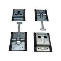 X2 Zinc Plated Door Retainer | SecureFix Direct