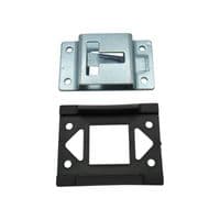 X2 Zinc Plated Door Retainer | SecureFix Direct