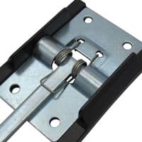 X2 Zinc Plated Door Retainer | SecureFix Direct