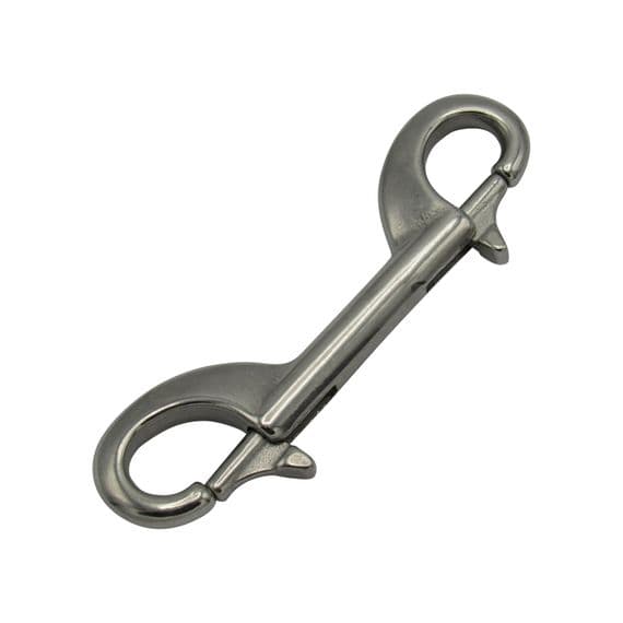 125MM Stainless Double Ended Snap Hook | SecureFix Direct