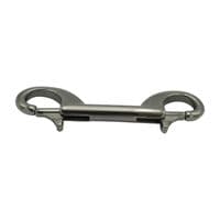 89MM Stainless Double Ended Snap Hook | SecureFix Direct