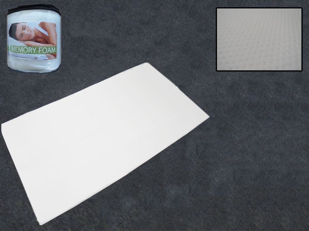 Double Memory Foam Mattress Topper SecureFix Direct