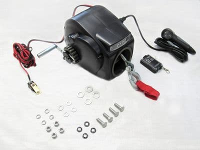 Electric Boat Trailer Winch 3500LB 12V (Wireless Remote Car Caravan Quad Puller)