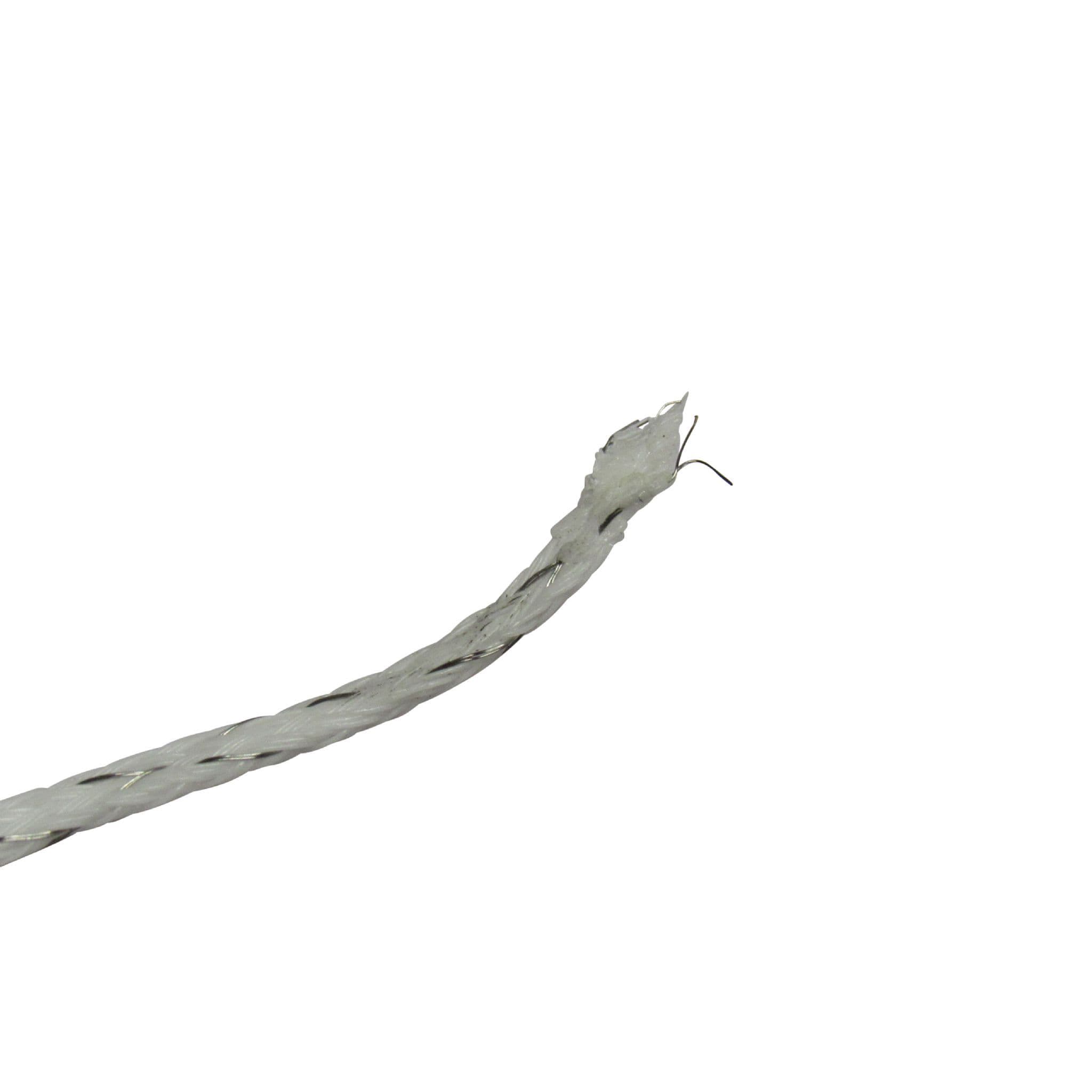 White Electric Fencing Rope 3MM 500M | SecureFix Direct