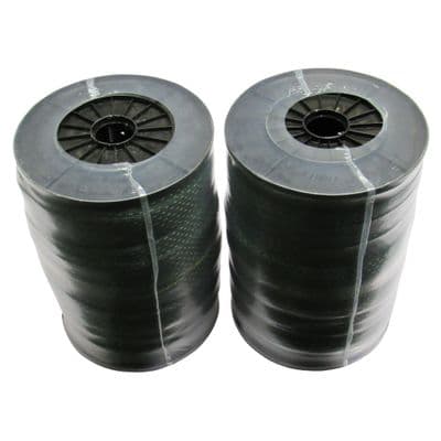 Electric Fence Tape Poly Fencing 40MM x 200M X2 (Electrified Polytape Horse Paddock Green)