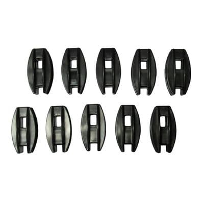 Electric Fencing Corner Insulator Tensioners X10 (Start End Poly Fence Strainer)