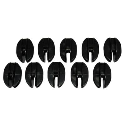 Electric Fencing Corner Insulator Tensioners X10 (Start End Poly Fence Strainer Egg)
