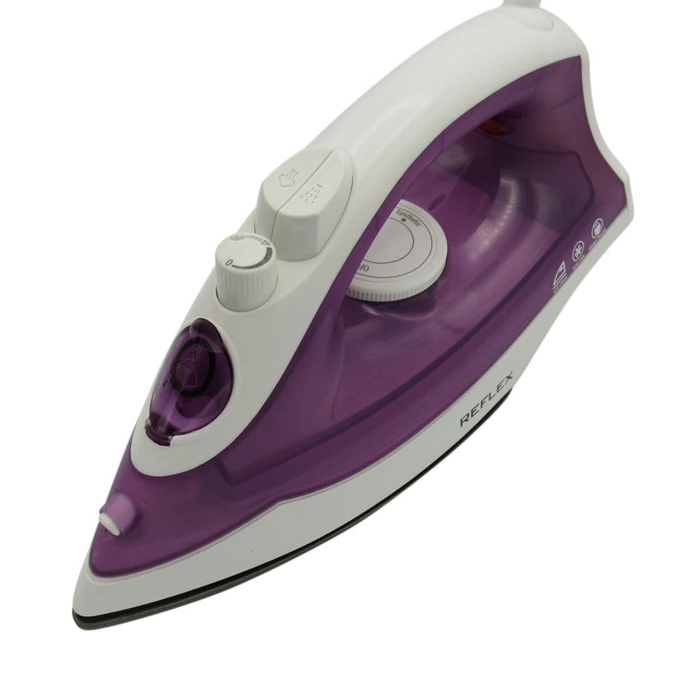 1200W Handheld Steam Iron in Purple SecureFix Direct