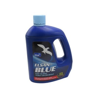 Elsan Blue Toilet Fluid 4L (Chemicals Caravan Motorhome Deodorant)