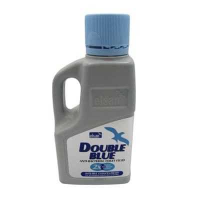 Elsan Double Blue Toilet Fluid 1L (Camping Caravan Anti-bacterial Cleaning)