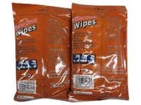 Leather Sterilised Cleaning Wipes 80 | SecureFix Direct