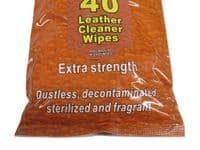 Leather Sterilised Cleaning Wipes 80 | SecureFix Direct