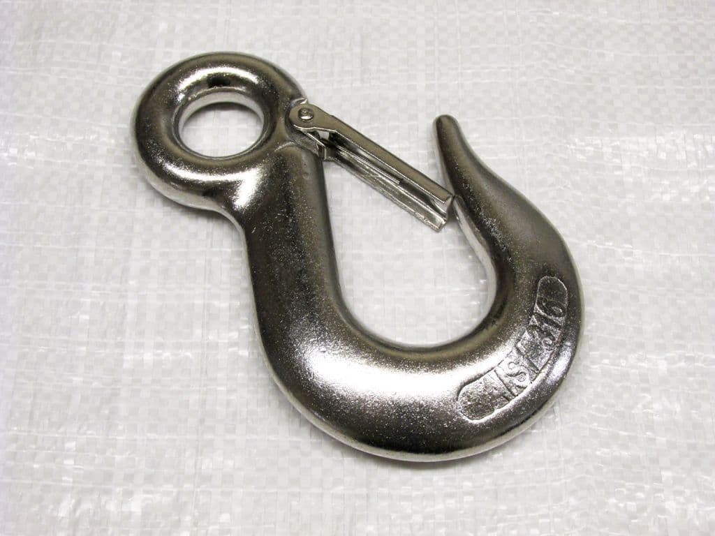 10MM Eye Slip Hook with Safety Latch SecureFix Direct