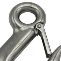 12MM Eye Slip Hook with Safety Latch | SecureFix Direct