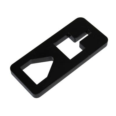 Fencing T-Post Puller Plate (Heavy-Duty Steel Garden Fence Removal Tool)