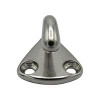 Stainless Steel Fender Hook Deck Plate | SecureFix Direct