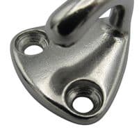 Stainless Steel Fender Hook Deck Plate | SecureFix Direct