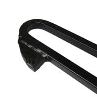 Galvanised Black Gate Spring Fixing Set | SecureFix Direct