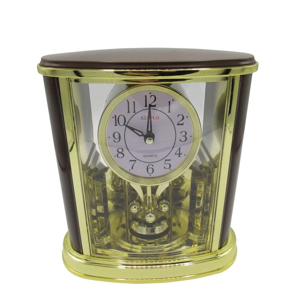 Gold Fireplace Mantel Clock Securefix Direct