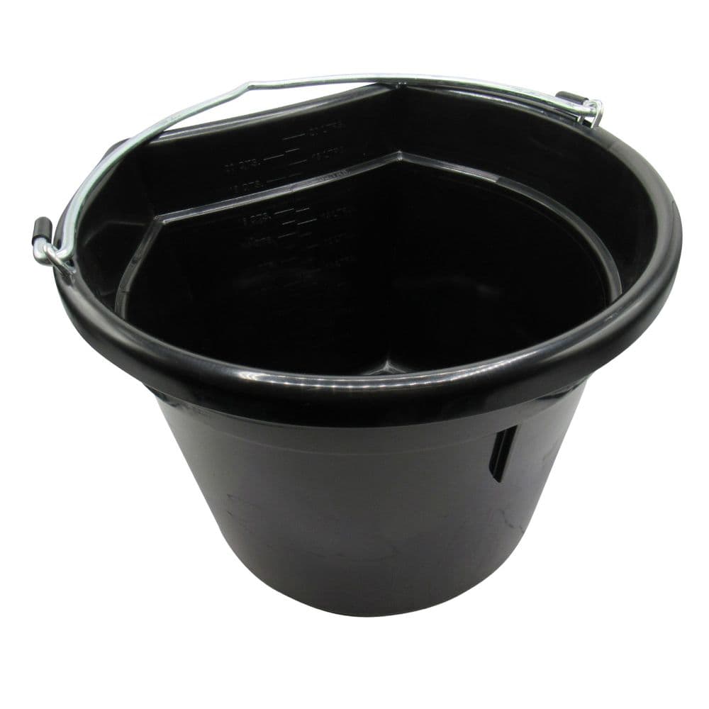 20L Flat Sided Water Bucket With Handle Securefix Direct