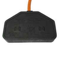 CEE 16A Plug to Double UK 13AMP Adapter | SecureFix Direct