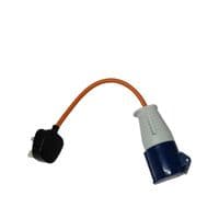 13A Plug to CEE 16A Socket Converter | Securefix Direct